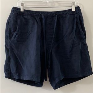 Linen Drawstring Shorts